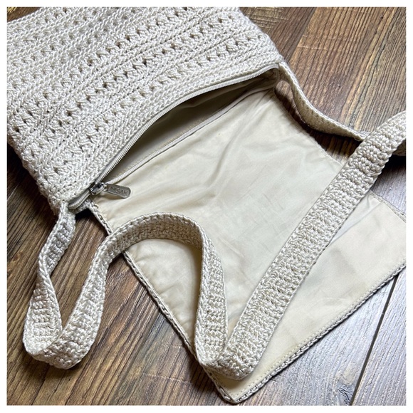 The Sak X Elliott Lucca Crochet Flap Hobo Bag - Picture 6 of 11